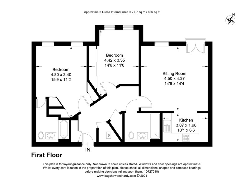 2 Bed Apartment To Rent in Horsham